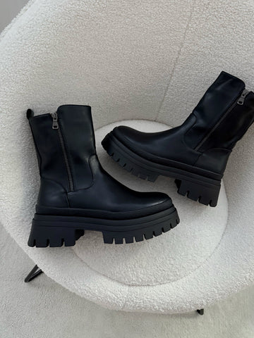 Bottines plateforme crantée JEFFERSON