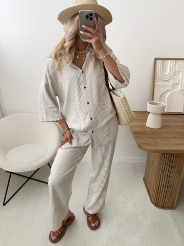 Chemise à rayures FIGARE