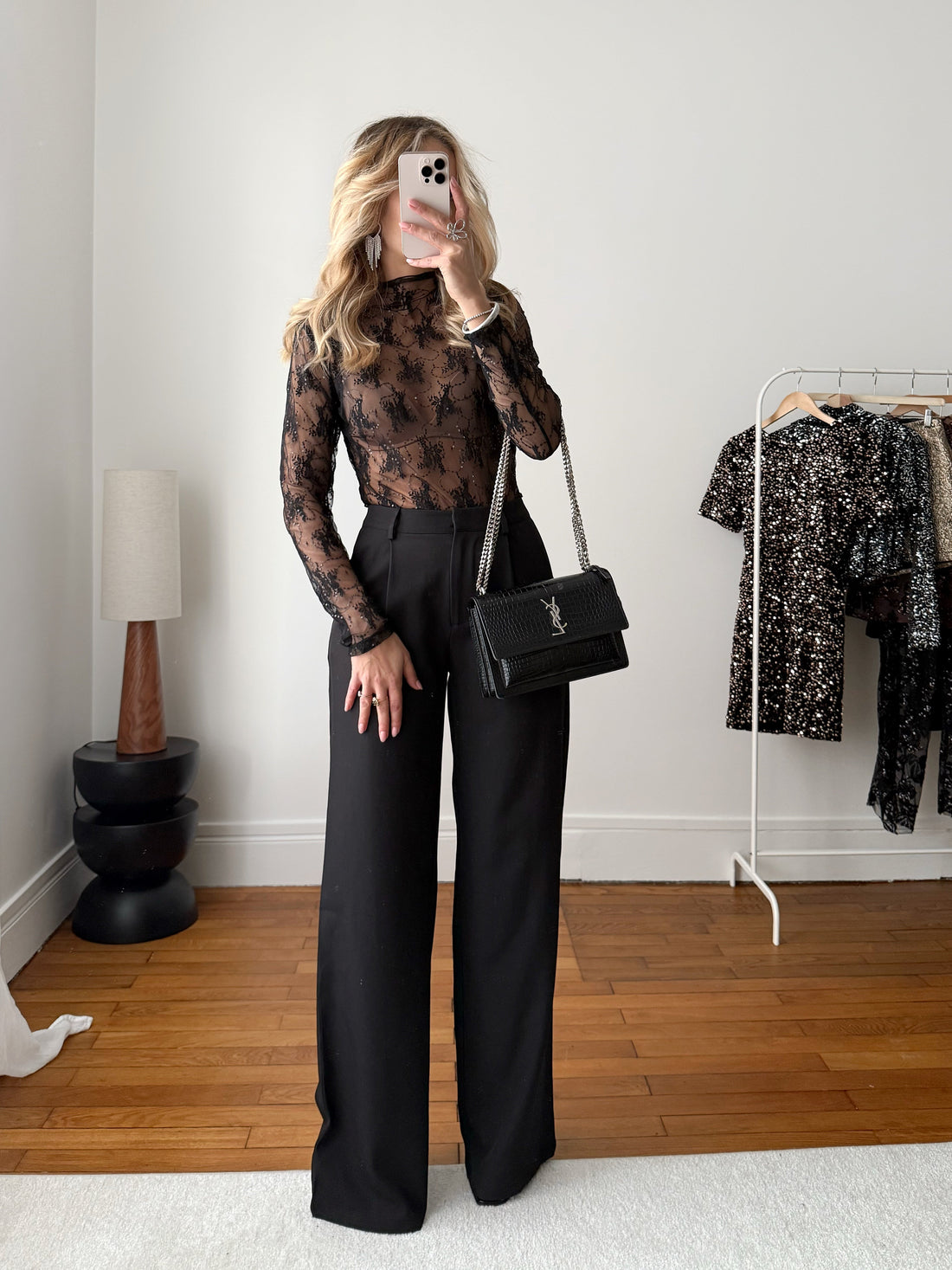 Pantalon tailleur DAMIEN - noir