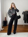 Pantalon tailleur DAMIEN - noir