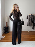 Pantalon tailleur DAMIEN - noir