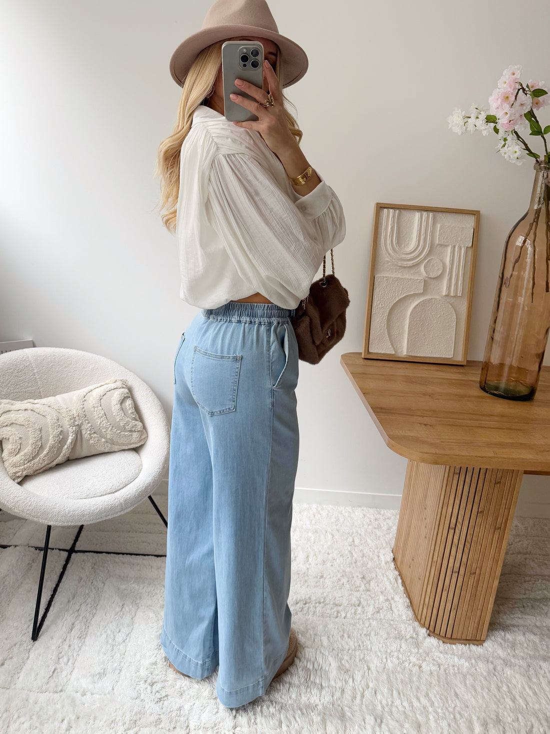 Pantalon wide leg NOJE