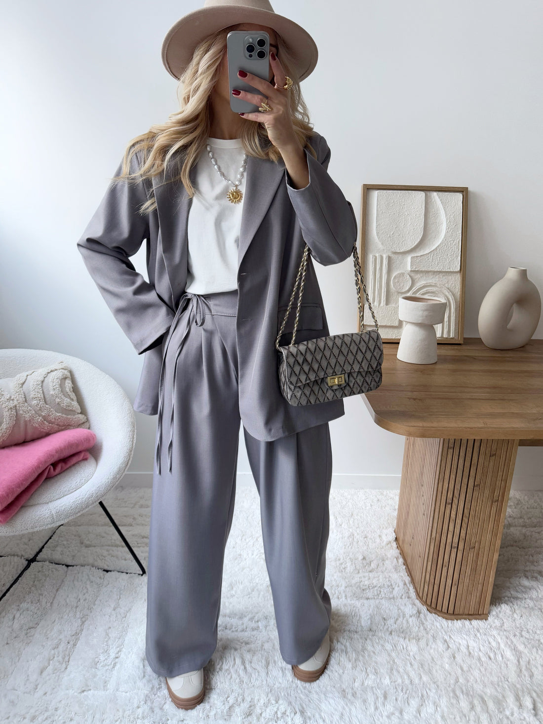 Pantalon portefeuille coupe large NAÏG