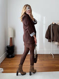 Veste blazer à épaulettes CONSTANCE