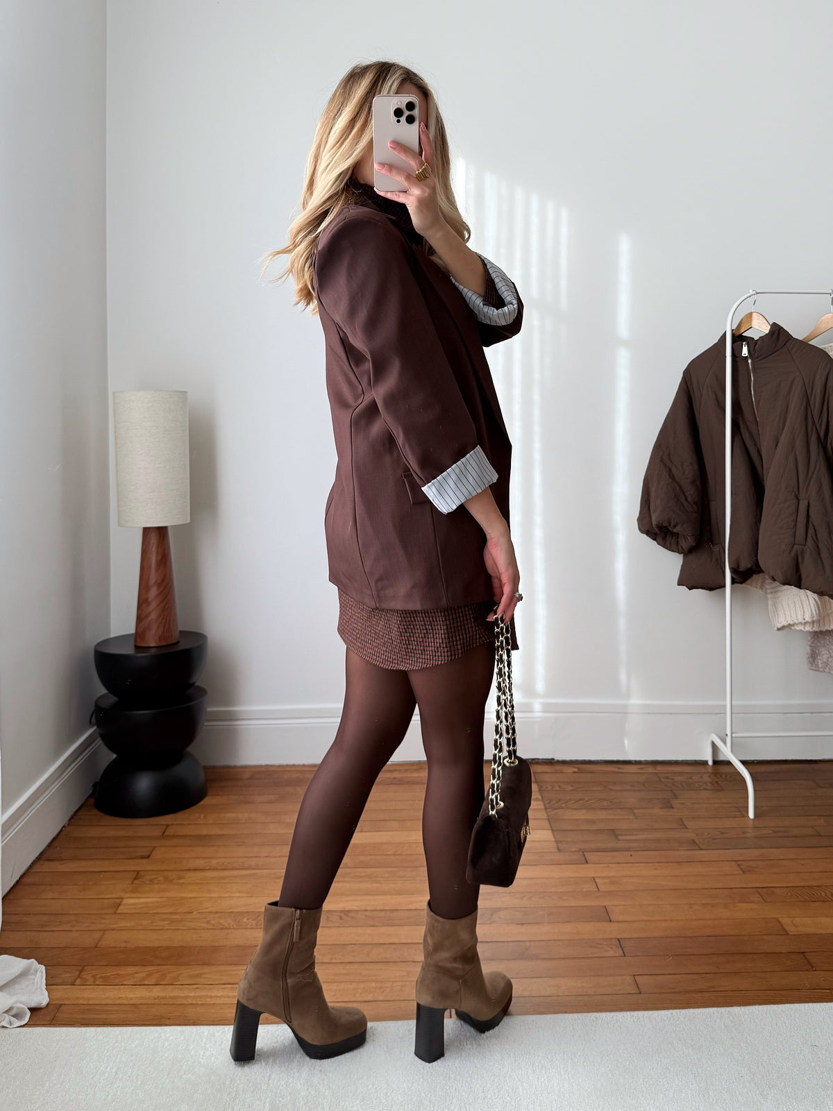 Veste blazer à épaulettes CONSTANCE