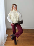 Pantalon en suédine ALBERT