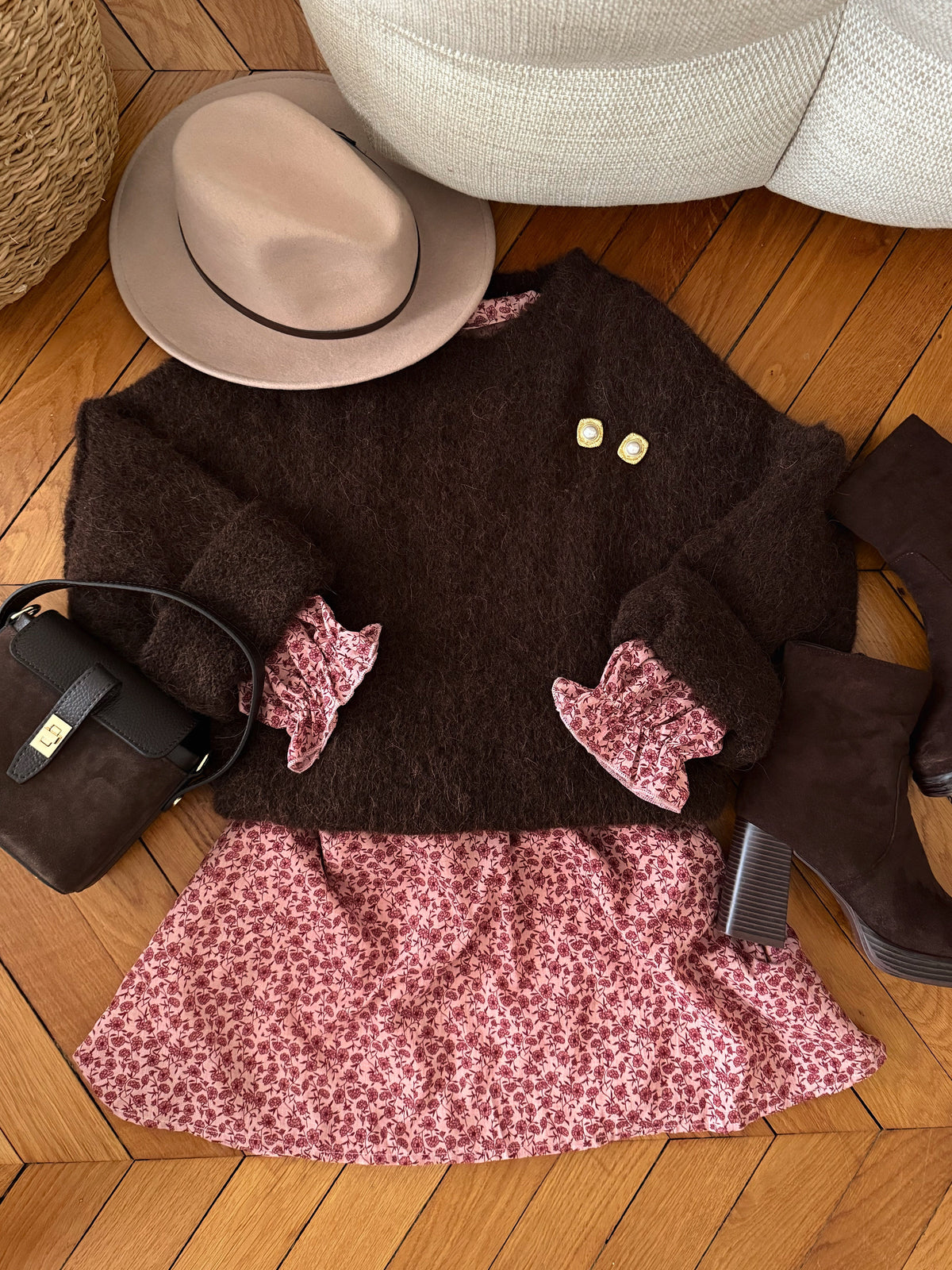 Robe à imprimé floral ALLEIDA