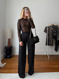 Pantalon tailleur DAMIEN - noir