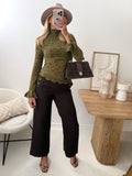 Pantalon droit et boutons GILBERT