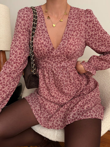 Robe à imprimé floral ALLEIDA